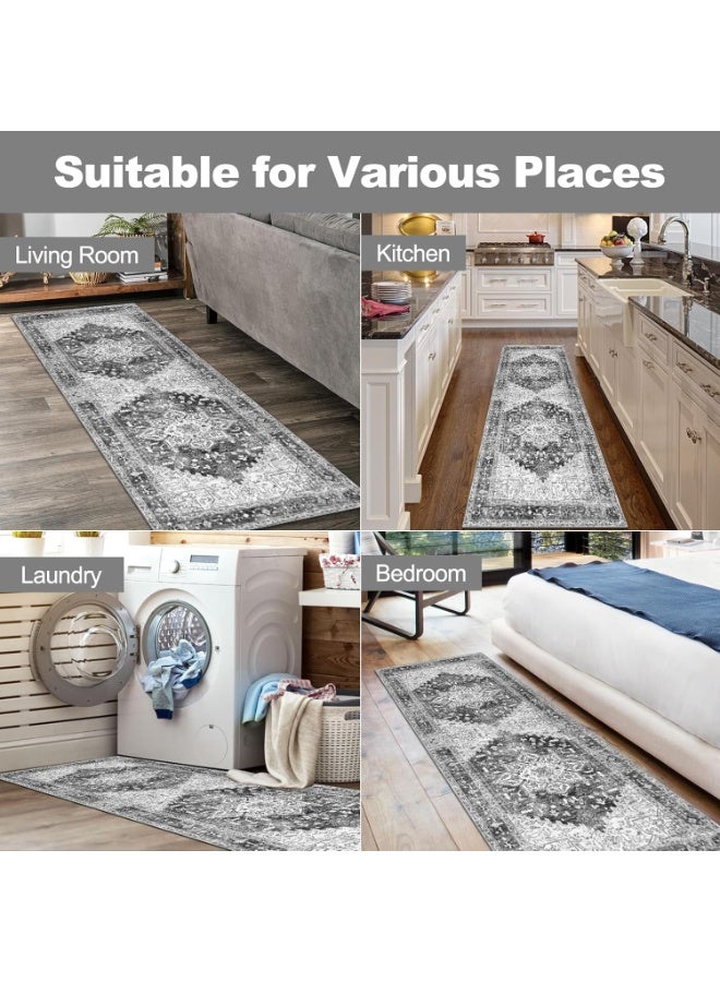 Vintage Persian Non-Slip and Stain-Resistant Home Area Rug - the perfect choice for enhancing the comfort and style of your home - Image 2