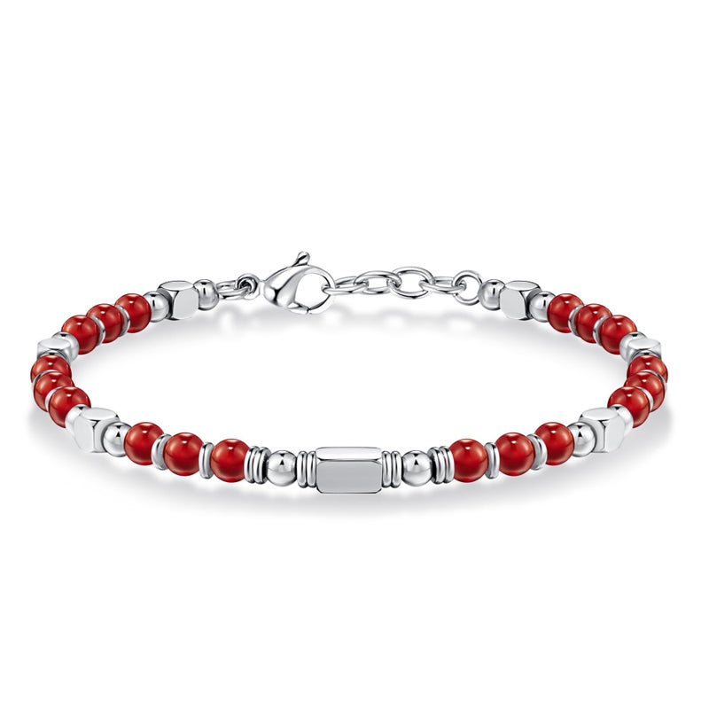 SIUMAL Beaded Bracelets for Women - Silver and Gold Boho Bracelets, Trendy Jewelry Gifts for Lover, Mom, Friends - Image 1
