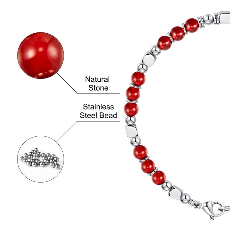 SIUMAL Beaded Bracelets for Women - Silver and Gold Boho Bracelets, Trendy Jewelry Gifts for Lover, Mom, Friends - Image 5