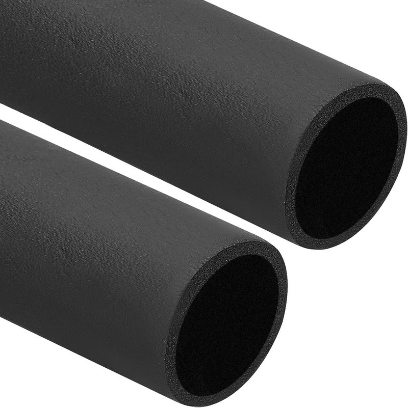 PATIKIL PATIKIL 251mm ID x 6Ft Pipe Insulation Foam Tube 2Pcs Pipe Cover Wrap Roll Bar Padding Tubing for Handle Grip HVAC Outdoor Air Conditioner Units  - Image 1