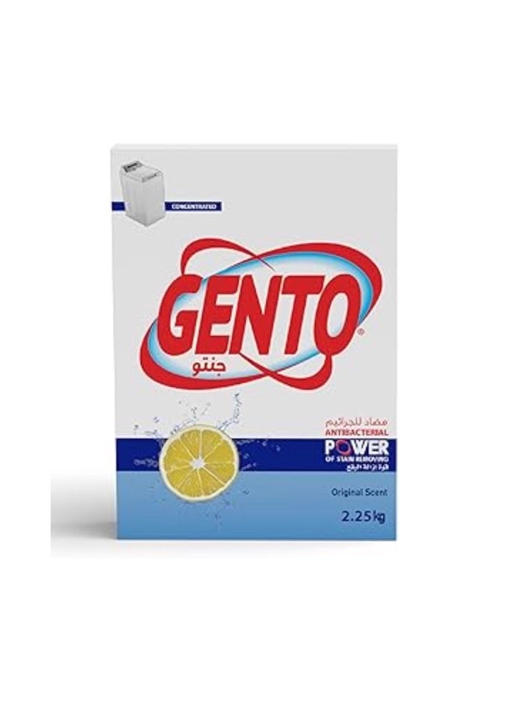 GENTO Concentrated washing powder with lemon scent