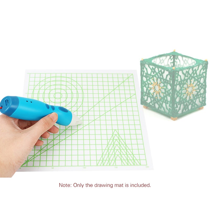 3D Printing Pen Mat Drawing Board with Multi-shaped Basic Template Art Supplies Tool 3D Pen Accessories Gift for Kids Adults - Image 3