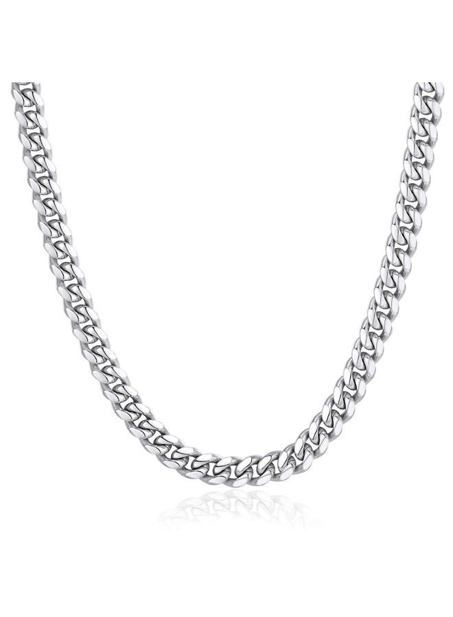 ChainsPro سلاسل عنق للرجال من الفولاذ المقاوم للصدأ 24 بوصة 6 مم سلسلة رائعة هدايا رجالية - Image 1
