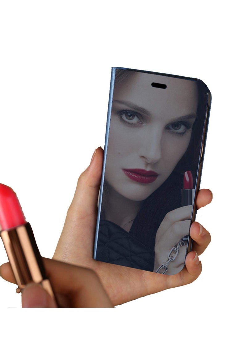 Generic - Iphone 6 Flip Case Iphone 6S Protective Case Shockproof Mirror Case Clear View Stand Case Cover Rose Gold - Image 1