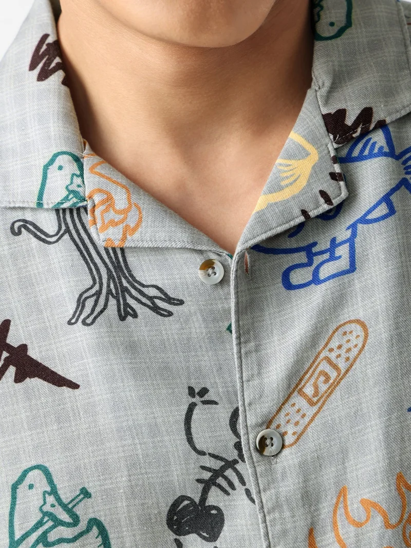 The Souled Store  Oversized Shirt: Freeform  | Best Price UAE