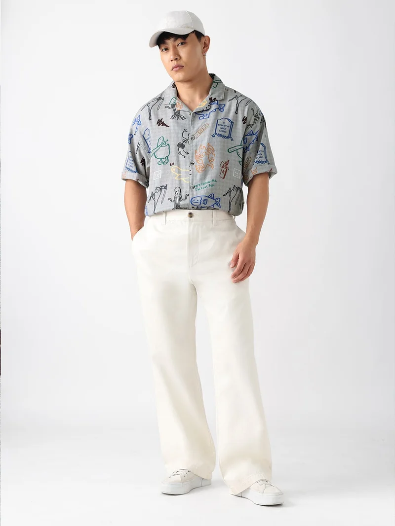 The Souled Store  Oversized Shirt: Freeform  | Best Price UAE
