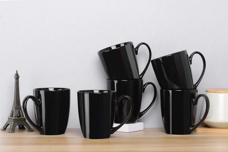 Saaikee Porcelain Bone China Mug for Tea/Coffee Green Tea Espresso Hot Beverage Cup Set of 6 200 ML - Image 3