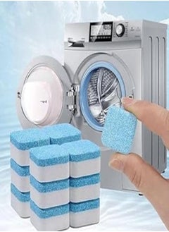 Effervescent Washing Machine Cleaning Capsules for Washing Machine Rust and Descaling - 12 Capsules per Box