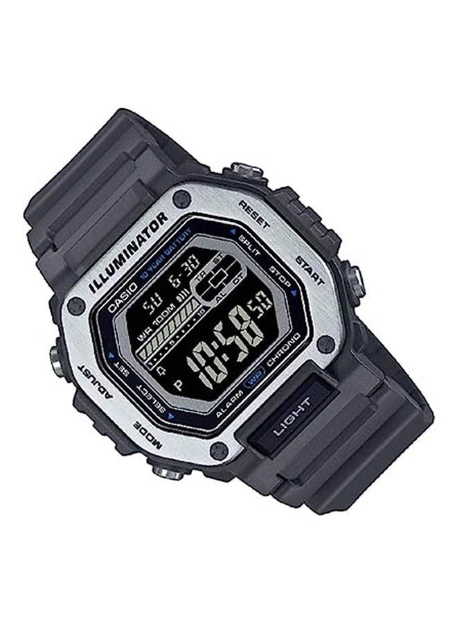 CASIO ساعة رقمية من الراتنج MWD-110H-8BVDF - Image 2