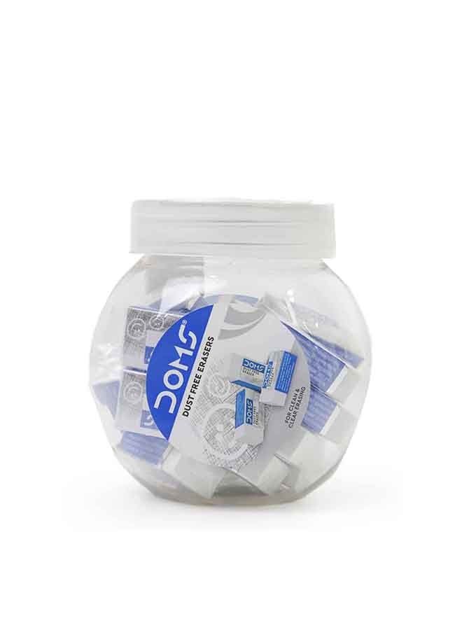 Doms Dust Free Erasers- 20pcs Jar