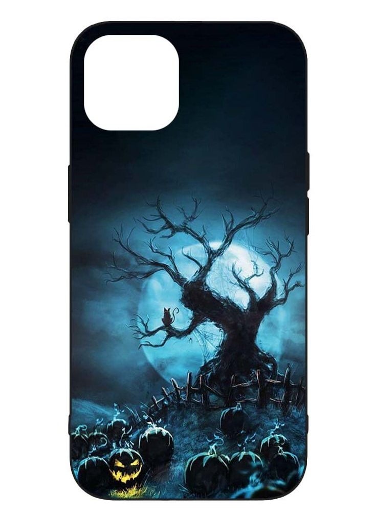 Service Zone Protective Printed Mobile Covers Witchy Happy Halloween For iPhone 13 Mini  - Image 1