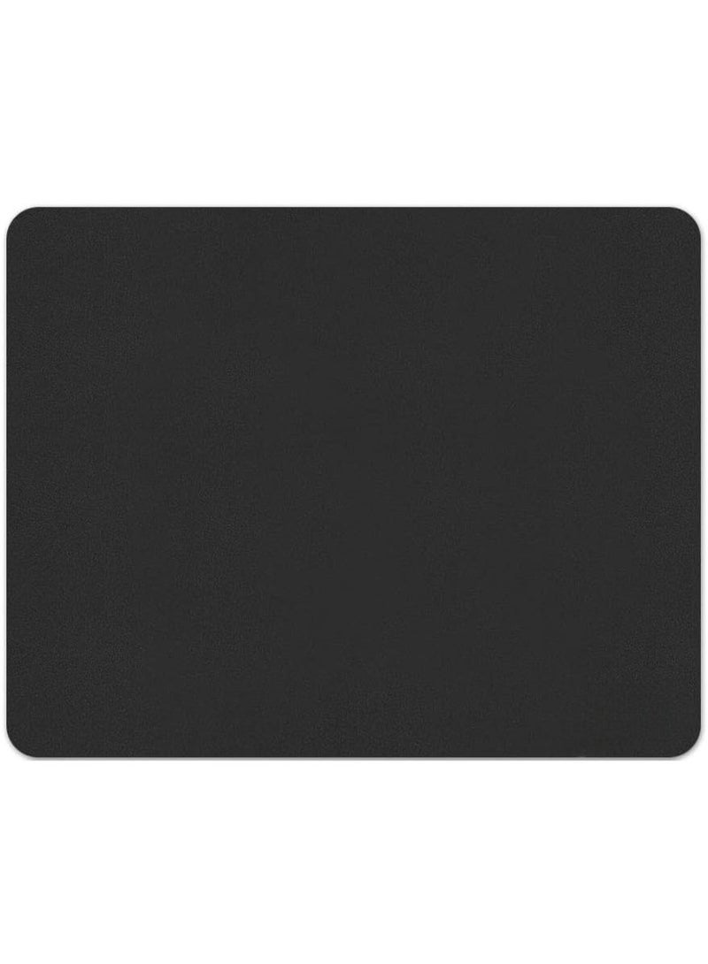 Salab Mouse Pad with, Non-Slip Rubber Base, Premium-Textured and Waterproof Mousepad for Computers, Laptop, Office and Home (Black) - Image 1
