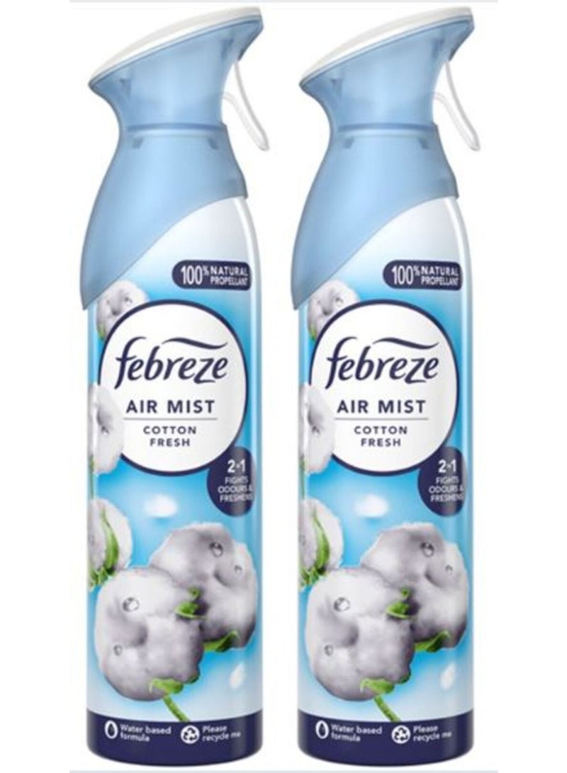 febreze Cotton Fresh Air Freshener Spray 185ml - Image 2