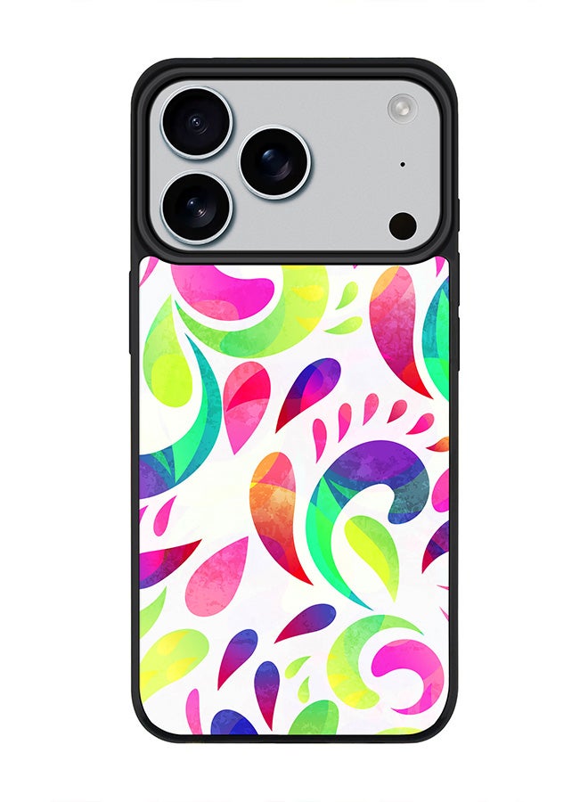 Stylizedd iPhone 17 Pro Case, [Compatible with MagSafe] Slim Magnetic cover Phone Case iPhone 17 Pro -Floral Blast - Image 1