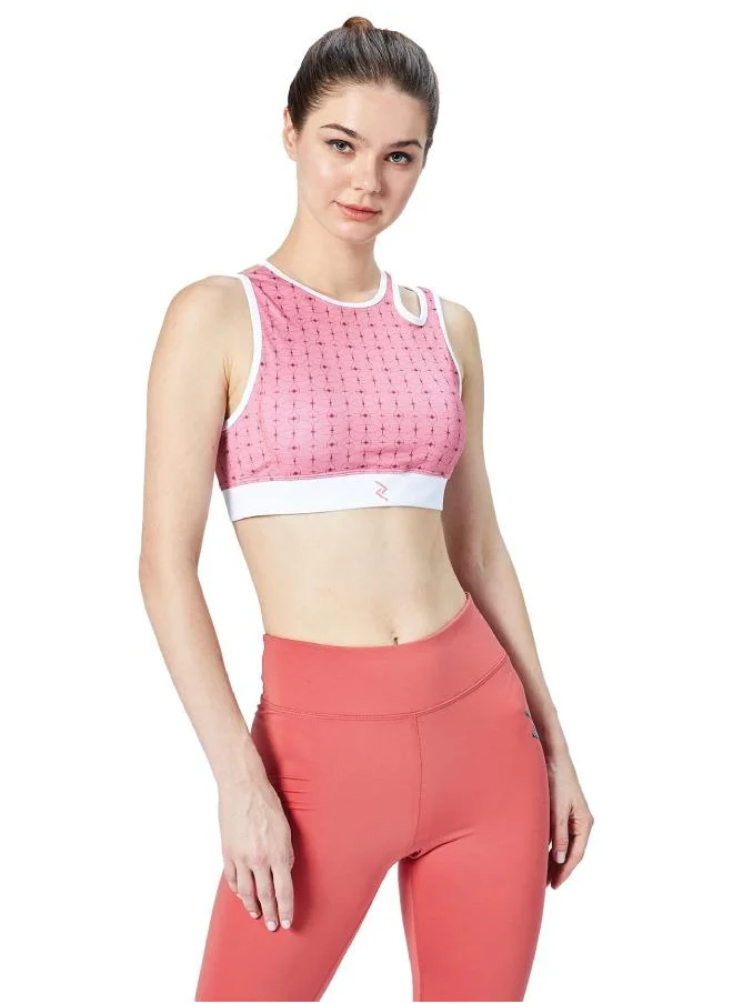 ZAECY Women's High-Support Padded Sports Bra