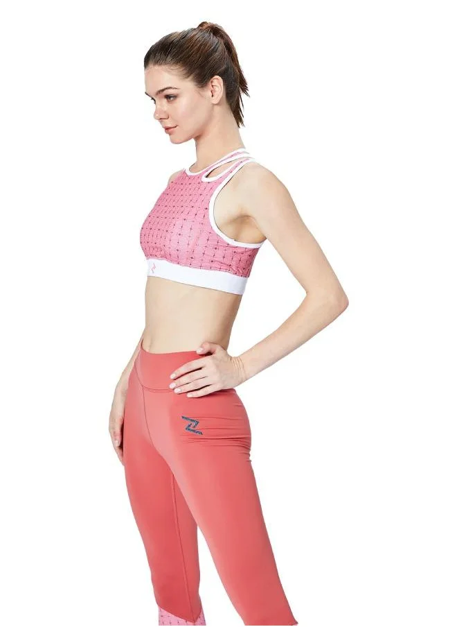 ZAECY Women's High-Support Padded Sports Bra