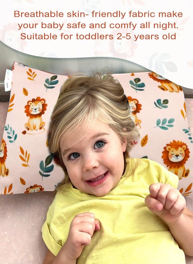 ALVABABY Toddler Pillowcases Stretchy Soft Kids Pillow Cover 2 Pack Fit 13"x 18" or 12"x16" Envelope for Girl Boy Sleepy Travel 2TPE30A - Image 2