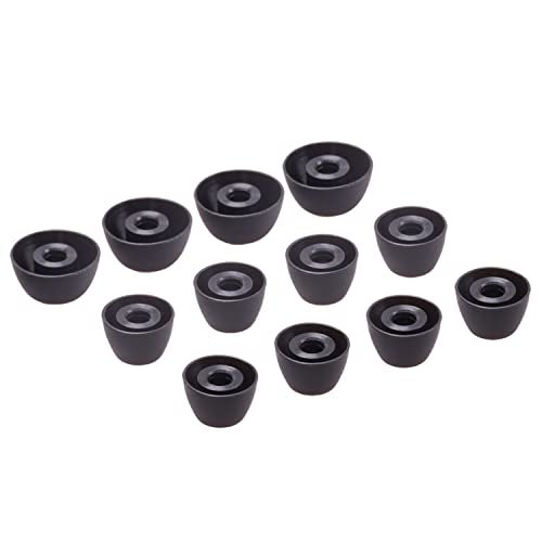 luakesa Replacement Earbuds Tips Silicone Eartips for Samsung Galaxy Buds 2 Pro Headphones Fit in Case Buds Tips,6 Pairs (Graphite) - Image 4