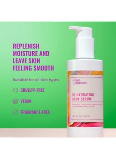 GOOD MOLECULES Good Molecules B5 Hydrating Body Serum - Moisturizing Serum with B5 Panthenol, Polyglutamic Acid, and Beta Glucan - Anti-aging Skincare for Body  - Image 2