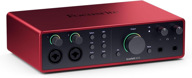 Focusrite Scarlett 16i16 4th Gen USB Audio Interface - Image 1