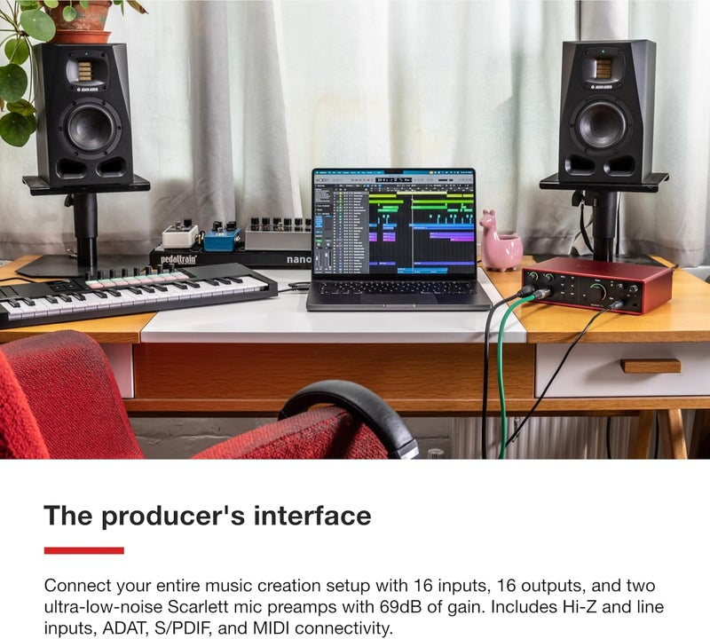 Focusrite Scarlett 16i16 4th Gen USB Audio Interface - Image 2