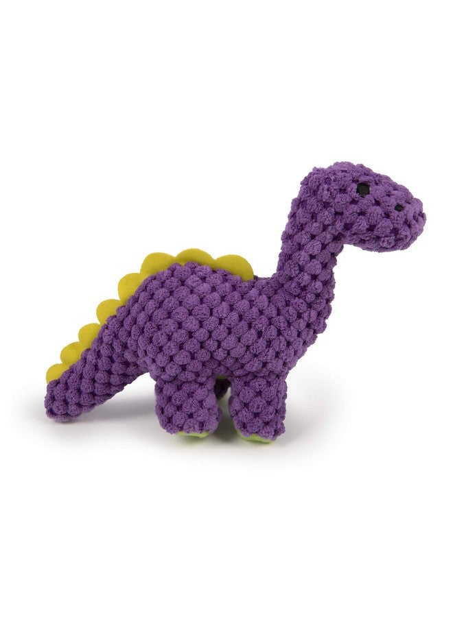 جو دوج لعبة الكلاب القطيفة ذات الصوت الصارخ من جودوج تشيكرز جاست فور مي ديناصورات بروتو، بتقنية حماية المضغ - أرجواني، حجم صغير - Image 2