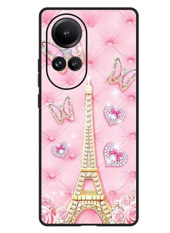 Theodor Protective Case Anti Scratch Shock Proof Bumper Cover For Oppo Reno 10/10 Pro Eiffel Tower (2)  - Image 1