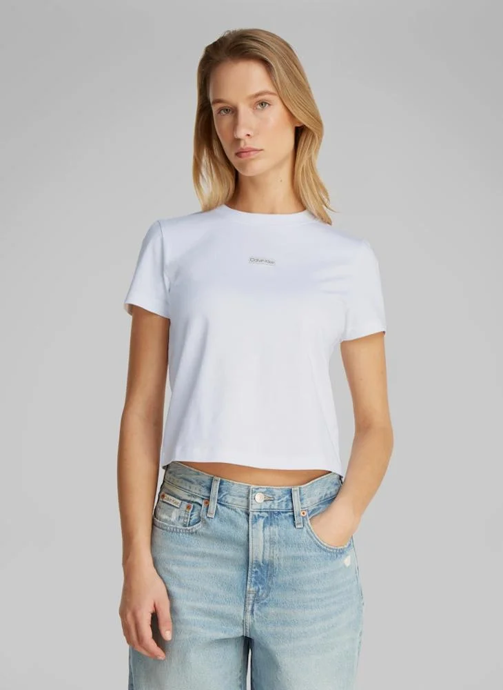 كالفن كلاين جينز Logo Crew Neck T-Shirt