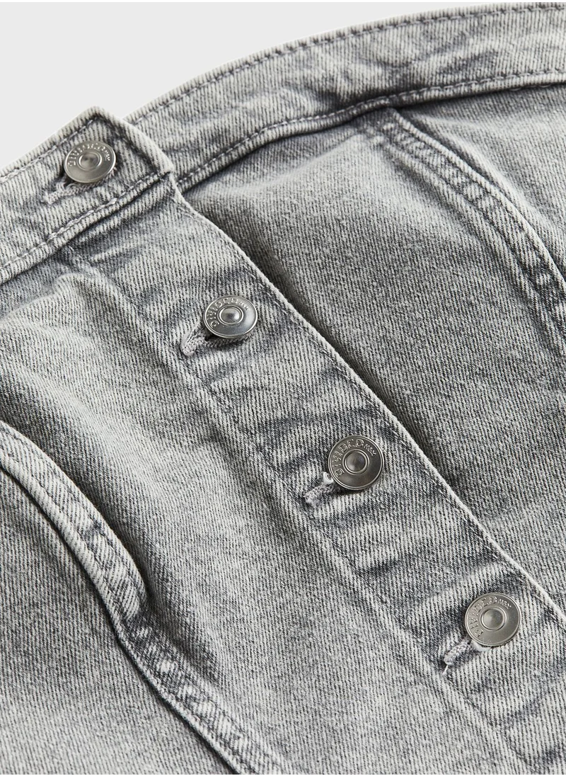 H&M Denim Detail Top
