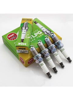 NGK 7987 Bkr-Gas 4-Piece Spark Plug Set Bkr6 BKR5E Bkr5 Lpg Spark Plug  - Image 1