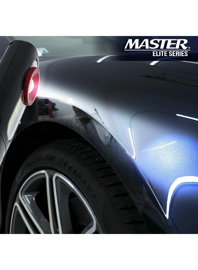 Master Airbrush Master Elite - LED Color Matching Light, 500 Lumen - Exact Paint Color Match, Replicates Natural Sunlight for Perfect Match - 3 Color Temperatures, Handheld Rechargeable Work Light, Bodyshop Repair  - Image 5