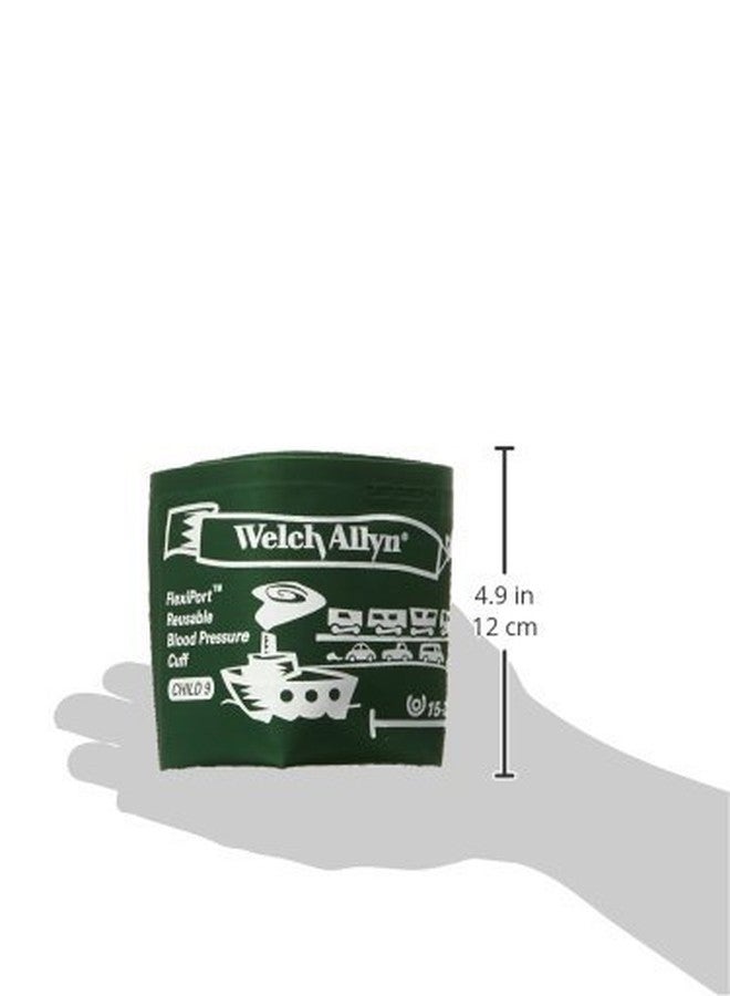 ويلتش ألين أساور معصم قابلة لإعادة الاستخدام من قطعة واحدة من Welch Allyn REUSE-09-1SC FlexiPort، للأطفال، مقاس 9 - Image 2