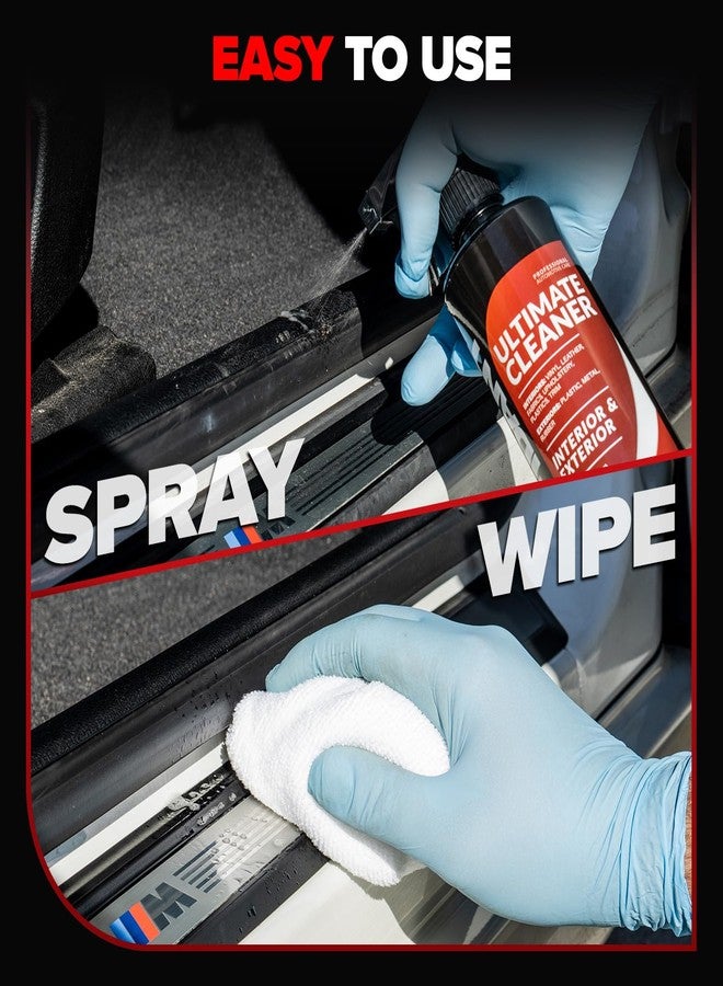 Carfidant Ultimate Interior Exterior Cleaner - The Ultimate Automotive All Purpose Cleaner for Cleaning Interior Carpet Upholstery Leather Vinyl Cloth Plastic Seats Trim Engine Mats Wheels - Kit - Image 5