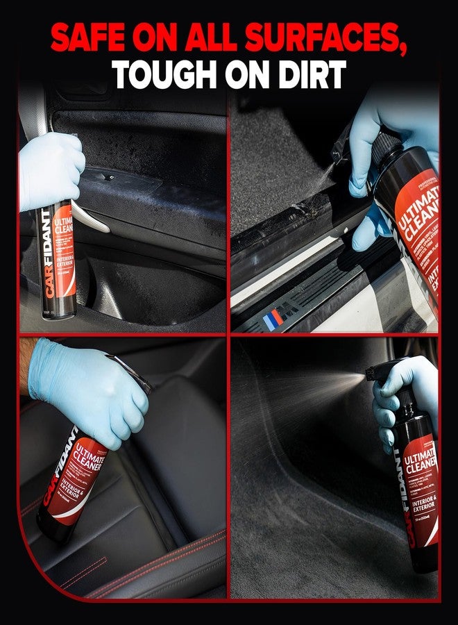 Carfidant Ultimate Interior Exterior Cleaner - The Ultimate Automotive All Purpose Cleaner for Cleaning Interior Carpet Upholstery Leather Vinyl Cloth Plastic Seats Trim Engine Mats Wheels - Kit - Image 3