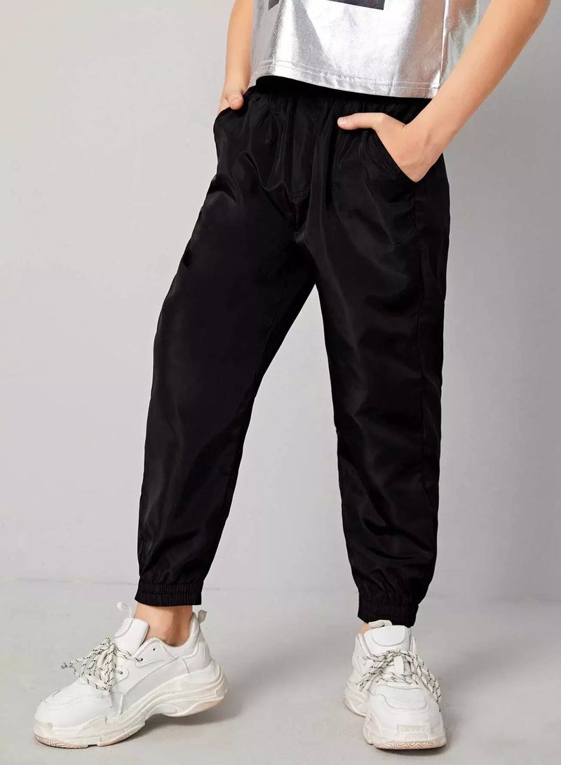 Boys Slant Pocket Windbreaker Pants - Image 1