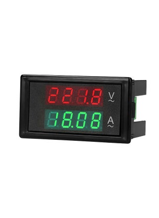 AC 80-300V 100A Digital Voltmeter Ammeter Amperage Tester Gauge Green Red LED Amp Dual Display AC Panel Current Meter Tester with Current Transformer - pzsku/Z01B236182FCD4145319BZ/45/_/1697191714/0b872b7d-ae96-4da6-bae0-080aa7622fd0