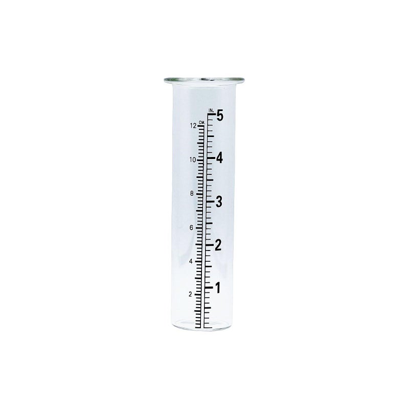 Rain Gauge 15 Inch Easy Read Outdoor Weather Tool Quick Installation for Garden - Image 1