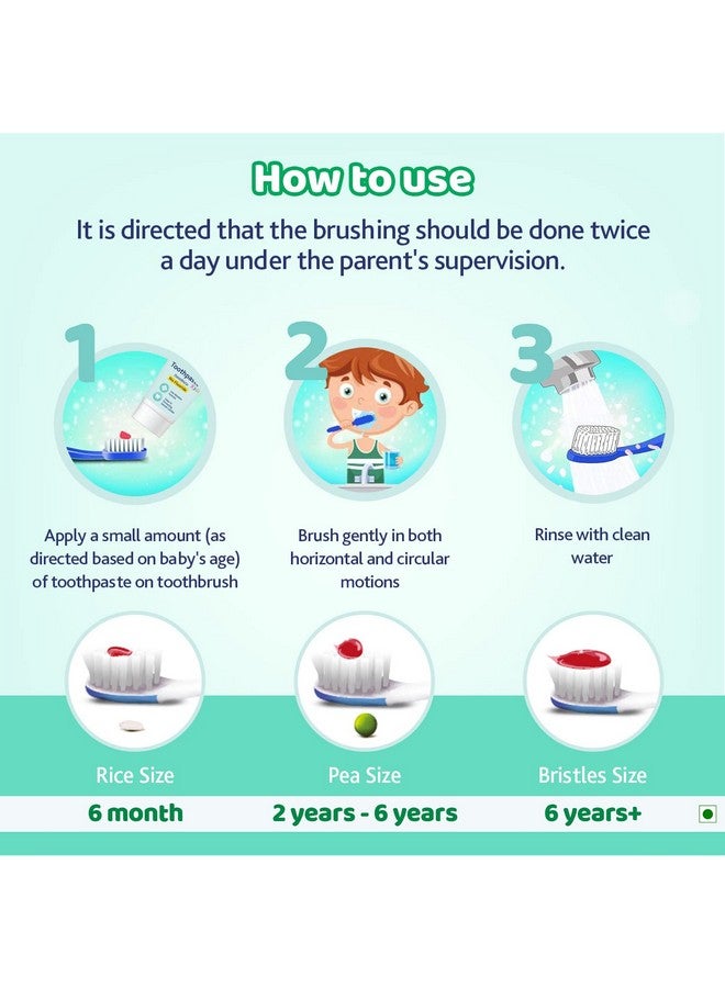 شيكو معجون أسنان للأطفال (6 سنوات فما فوق)، بنكهة النعناع الخفيفة، 70 جرام | يحتوي على الفلورايد لإزالة البلاك، ويساعد على منع تسوس الأسنان - Image 5