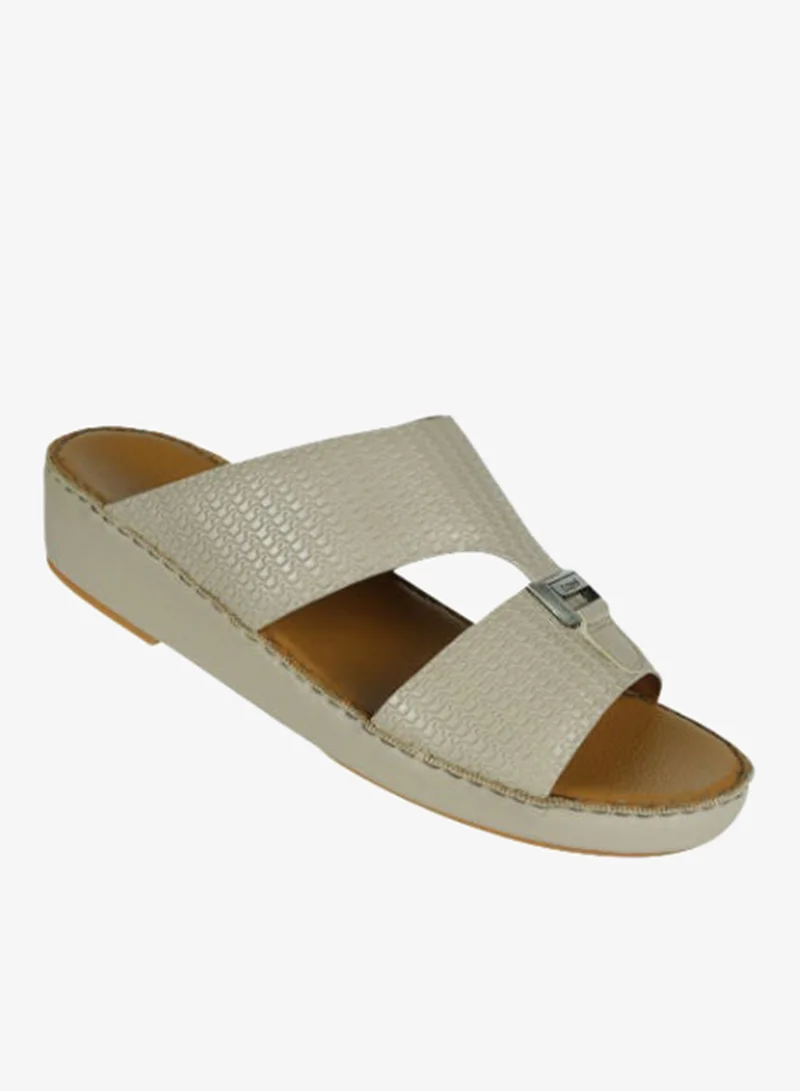 Barjeel Uno Mens Arabic Sandals BSP1-54 Beige