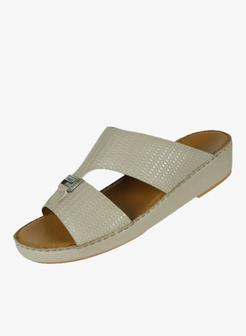 Barjeel Uno Beige Barjeel Uno Mens Arabic Sandals BSP1-54 Beige for Men | Best Price UAE