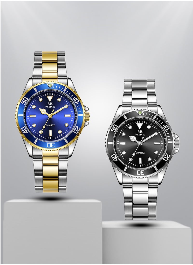 MIKE 2 pcs oregenal watches for men  - Image 1