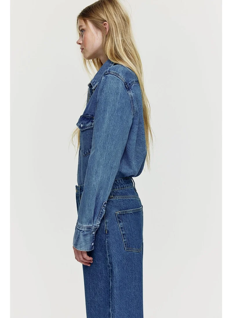 اتش اند ام Barrel High Jeans