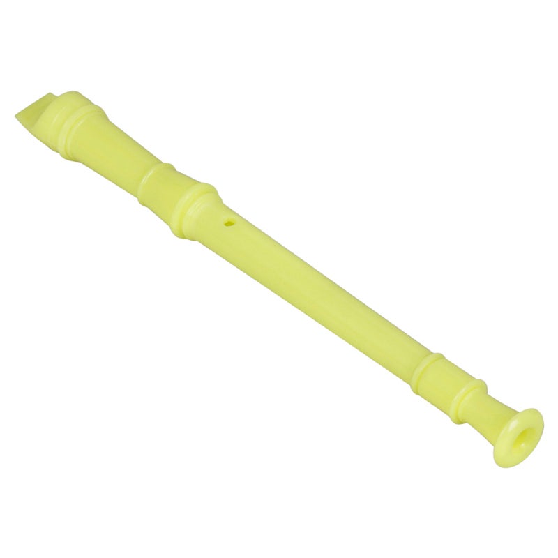 Soprano Recorder: 3-Part Yellow ABS Material - Exquisite Workmanship Easy To Play Descant Recorder for Kids Beginners - Image 2