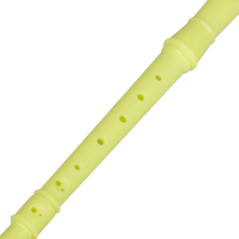 Soprano Recorder: 3-Part Yellow ABS Material - Exquisite Workmanship Easy To Play Descant Recorder for Kids Beginners - Image 5