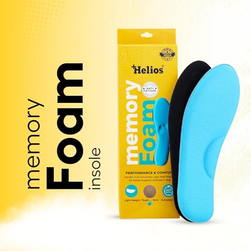 Helios Memory Foam for All Shoes Makes shoes Super Soft & Comfortable Memory Foam Insole (Men's, Men's(SIZE-7) Pack of 1) - Image 4