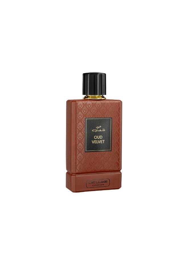 Hamidi Deluxe Collection Oud Velvet Eau de Parfum 100ml, 0% Alcohol, Woody & Sugar Vanilla Fragrance with Agarwood, Ameer Al Oud Inspired Oriental Perfume for Men & Women - Image 2