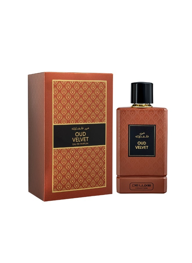 Hamidi Deluxe Collection Oud Velvet Eau de Parfum 100ml, 0% Alcohol, Woody & Sugar Vanilla Fragrance with Agarwood, Ameer Al Oud Inspired Oriental Perfume for Men & Women - Image 3