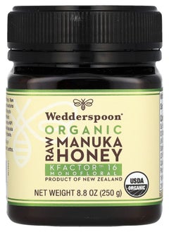 Organic Raw Manuka Honey KFactor 16 8.8 oz (250 g)