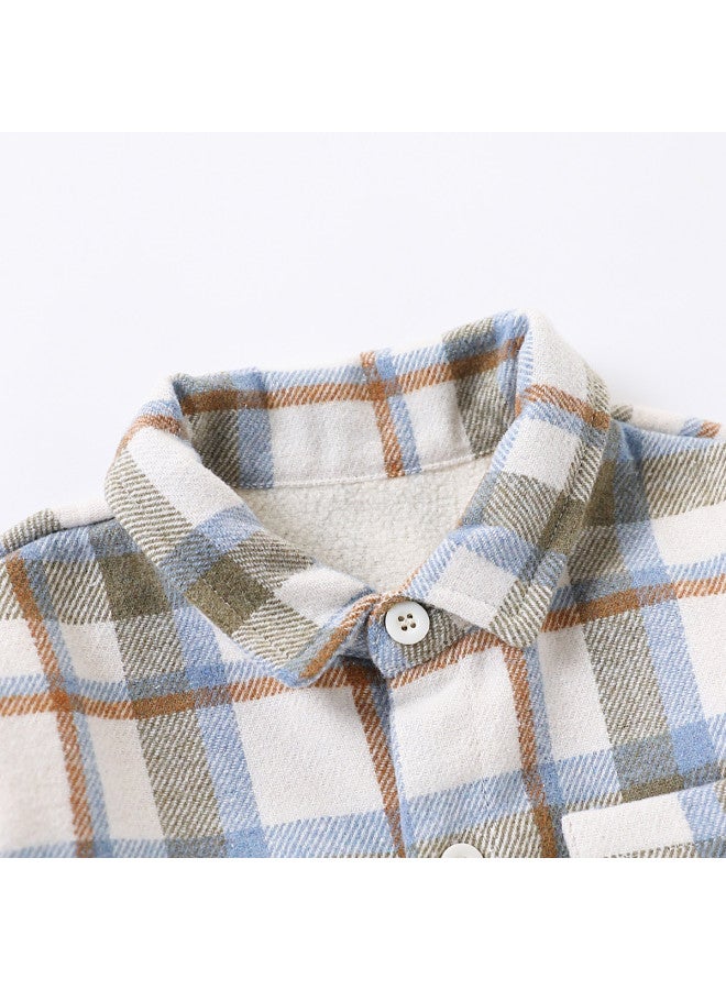 Boys' Winter Fleece Versatile Shirt Children's Stylish Casual Top - Image 5