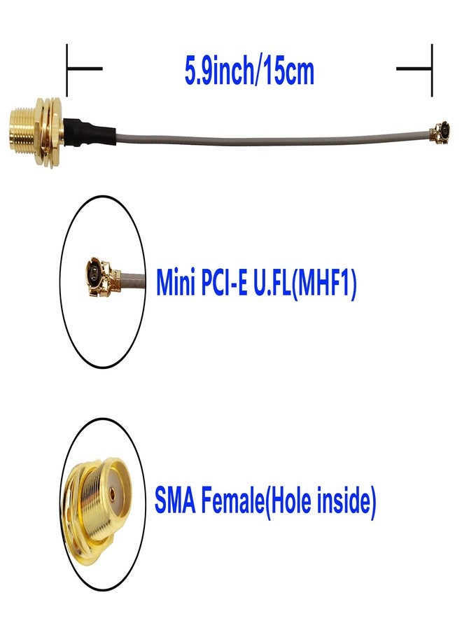 Tenmory 915MHz LoRa Antenna Indoor 3dBi Gain Omni SMA Male IPEX Cable - Image 3